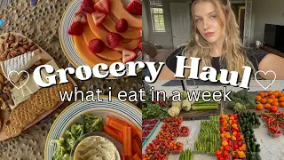 WEEKLY GROCERY HAUL FOR 2 | healthy & on a budget