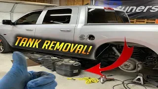 RAM 1500 Gas Tank REMOVAL - DIY -  2009-2018