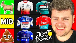 RANKING EVERY TEAM at the TOUR DE FRANCE 2023 - Tier List