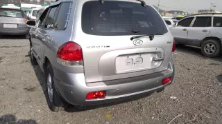 www.carwara.com 2005 santafe used car export (5u061300) 싼타페 수출. 카와라닷컴