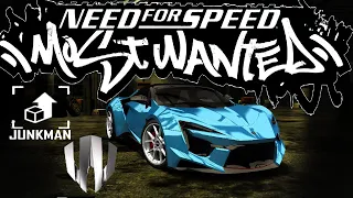 Lykan Hypersport Fenyr - Customization JUNKMAN | Need For Speed Most Wanted 2005 | SHOHAN | 4k