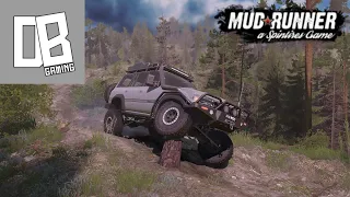 Mudrunner : exploring more of sasquatch mountain in f19s 80 series