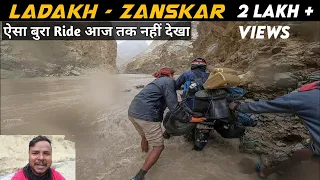 Zanskar Valley में बुरा फंसे, Ladakh Padum || EP-30 Ranchi to Ladakh