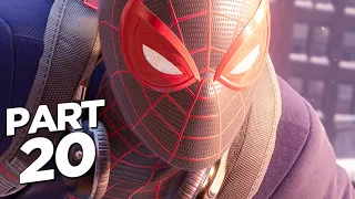 SPIDER-MAN MILES MORALES PS5 Walkthrough Gameplay Part 20 - VISIONS ACADEMY SUIT (Playstation 5)