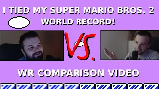 I TIED MY WORLD RECORD - Super Mario Bros. 2 World Record Comparison