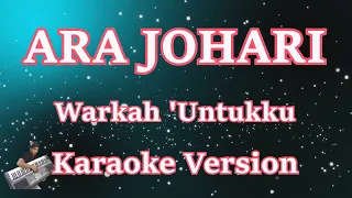 Warkah Untukku - Ara Johari (Karaoke) | CBerhibur