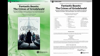 Fantastic Beasts: The Crimes of Grindelwald, arr. Douglas E. Wagner – Score & Sound