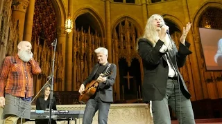 Patti Smith & Michael Stipe Perform at Democracy Now!'s 20th Anniversary