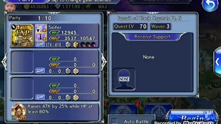 DFFOO [GL] - Seifer All Skills with EX Weapon Showcase