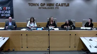 Town Board of New Castle Work Session & Meeting 12/12/23