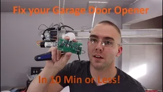 Fix any Garage Door Opener Receiver in less than 10 Min