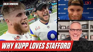Cooper Kupp on Stafford's leadership & TD pass that eliminated Brady & Bucs | Colin Cowherd Podcast