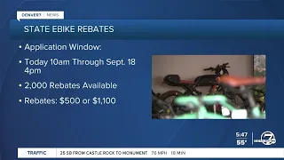 State opening ebike rebate applications today