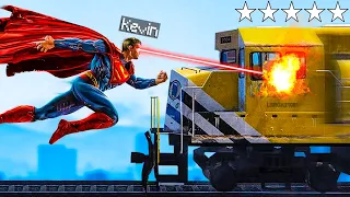 Playing As SUPER MAN In GTA 5! (Superhero Mod)