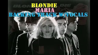Blondie - Maria - Backing Track With Vocals For Guitar -  To Study For Free