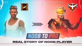 Noob To Pro Player Real Story In Freefire 😁| Emotional Story Of Noob Player | Noob To Pro🔥 Free Fire
