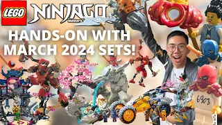 Hands On with the March Ninjago 2024 LEGO Sets!