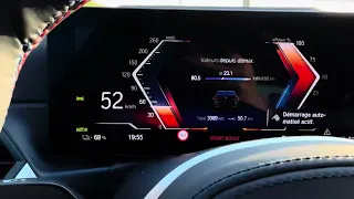 Launch control BMW i4 m50 0-100 km/h