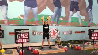 KB Fit Britt 2x16kg Long Cycle 103 repetitions Unofficial World Record