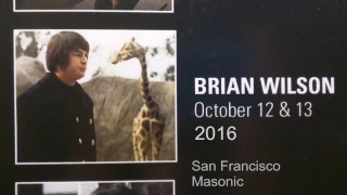 2016-10-13 Brian Wilson - Full Concert Live (Audio), Pet Sounds 50th Tour, SF Masonic