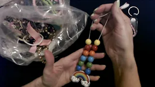 ASMR | Goodwill Bulk Jewelry / Craft Bag Show & Tell 5-9-2024 (Soft Spoken)