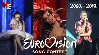 EUROVISION | ALL SECOND PLACES (2000 - 2019)