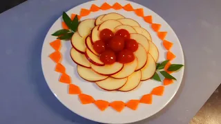 Beautiful Fruits Decoration | Fruits Platter | Salad Decoration | Vegetable Art | CookWithkanchan😊
