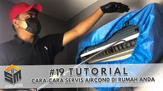 Tutorial: Cara-cara Servis Aircond di Rumah Anda | Menggunakan Chemical #19