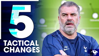 5 Tactical Changes Under Ange Postecoglou!