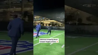 Edelman breaking down Cooper Kupp's routes 🔥