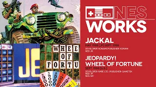 Jackal / Wheel of Fortune / Jeopardy! retrospective: I'm givin' up, Don Pardo | NES Works #088