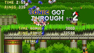 Sonic 3 - Sonic Destroys 3 Bosses At Once In Marble Garden Zone Glitch. ver.2
