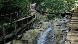 водопады в Сочи, Лазаревский район