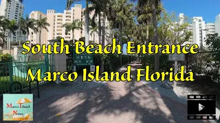 South Beach Entrance Marco Island Florida