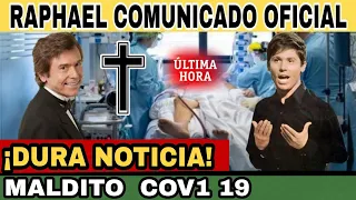 🖤✝ÚLTIMO MINUTO! MILES LLORAN POR EL CANTANTE  RAPHAEL, PASO HACE 7 MINUTOS EL COV1D TUVO LA CULPA.