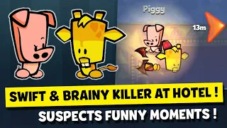 SWIFT & BRAINY KILLER AT HOTEL! SUSPECTS MYSTERY MANSION FUNNY MOMENTS #29