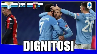 PUNTI IMPORTANTI MA DIFFICOLTÀ EVIDENTI | LAZIO - GENOA 3-1