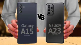 Samsung Galaxy A15 5G vs Samsung Galaxy A23 5G