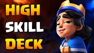 The *HIGHEST* Skill Deck in Clash Royale