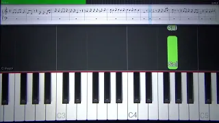 O Tempo Vai Apagar - Roberto Carlos - Tutorial Piano Teclado - Partitura