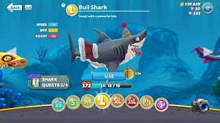 Bull shark looks super funny and gameplay