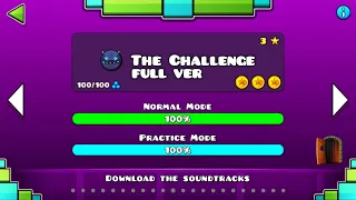 Geometry Dash - The Challenge (FULL VER) / ♬ Partition