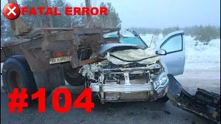 🚘🇷🇺[ONLY NEW] Russian Car Crash Road Accidents Compilation (05 January 2018) #104