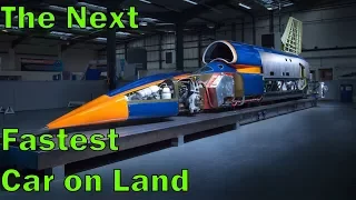 WORLD's NEXT FASTEST CAR WITH 1000 mph | BLOODHOUND CAR WITH ROLLS ROYCE EJ200 JET ENGINE