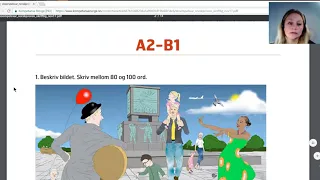 Video 232 Skriftlig norskprøve A1-A2, A2-B1, B1-B2 resultater og vurderinger