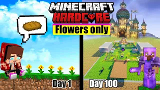 I Survive 50 Days in Flowers Only World PART-1