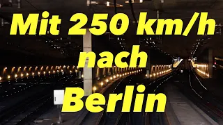 Führerstandsmitfahrt - mit 250 km/ nach Berlin (Hannover - Braunschweig - Stendal)