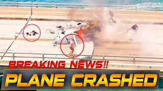 PLANE CRASHED INTO CAR AT HAULOVER INLET BRIDGE!! BREAKING NEWS | BOAT ZONE