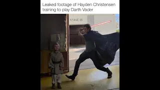 Hayden Christensen behind the scenes funny footage