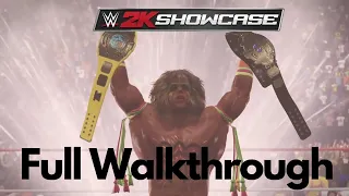 WWE 2K15 - Path of the Warrior 2K Showcase (Full Walkthrough)